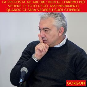 Ecco la satira del giorno. Proposta ad Arcuri 1