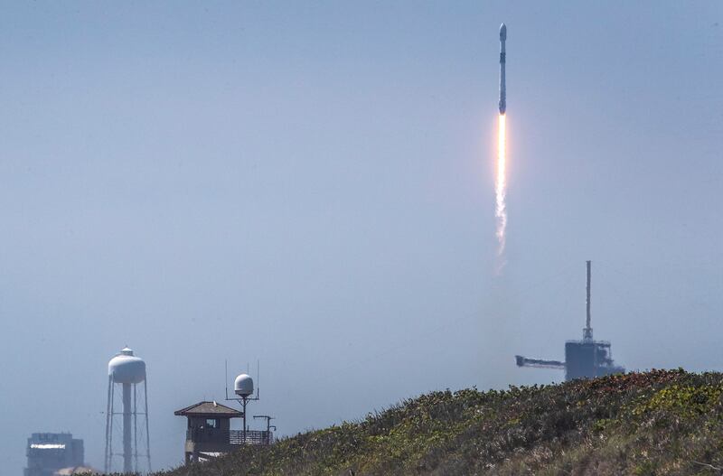 Cape Canaveral, il lancio di Euclid in testa al razzo Falcon 9 della compagnia SpaceX 2