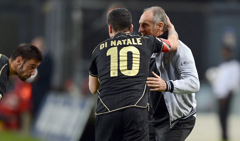 Guidolin Di Natale Udinese Sampdoria 2014