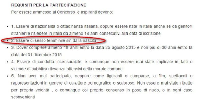 miss italia