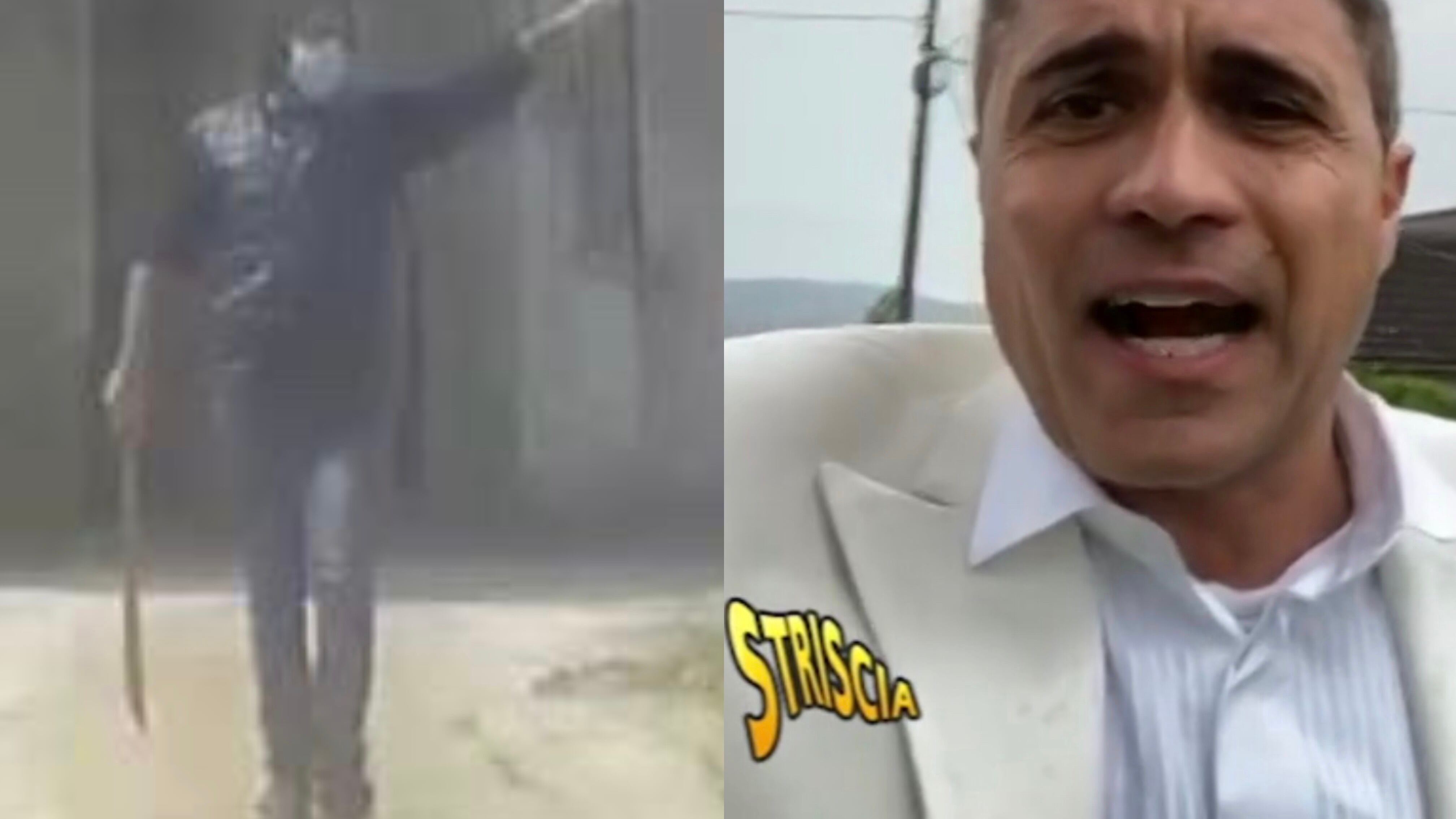 Bastonate, pugni e sassi: folle aggressione all'inviato di Striscia. "Ti uccido"