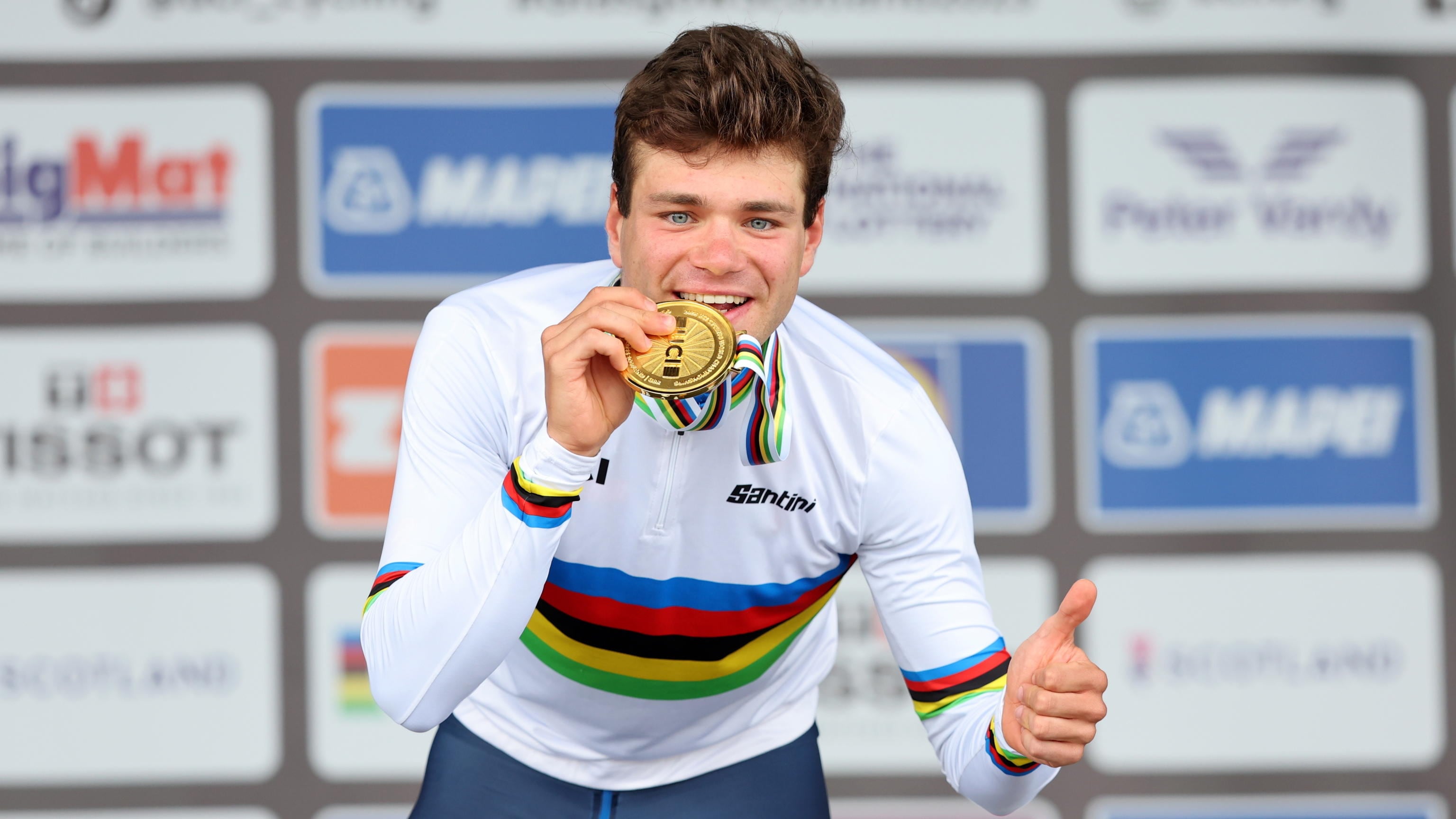 Mondiali di ciclismo, Lorenzo Milesi trionfa nella cronometro Under 23