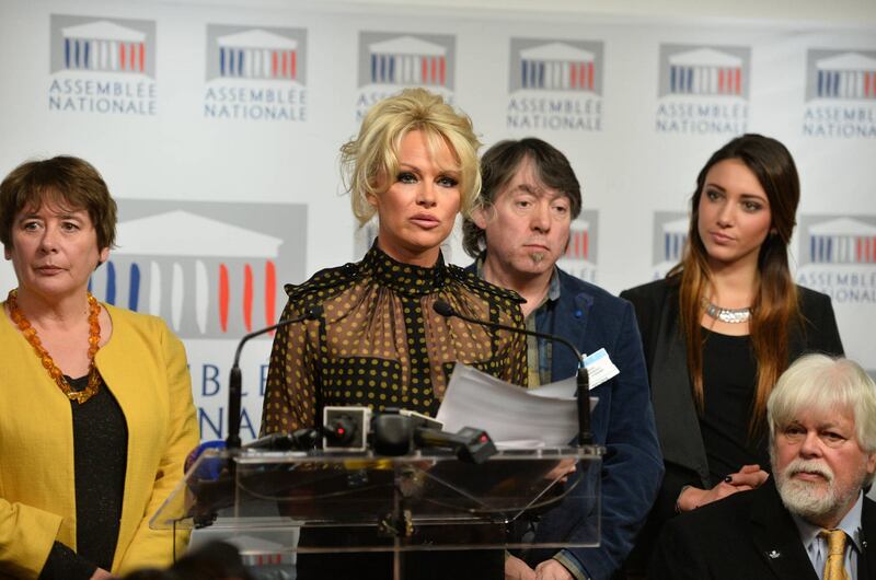 Pamela Anderson contro il foie gras 62
