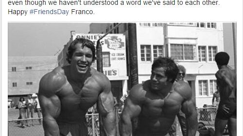 Columbu, l’amico sardo di Schwarzenegger