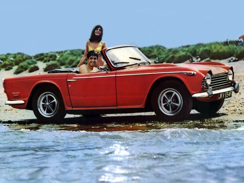 Triumph TR5 disegnata da Michelotti