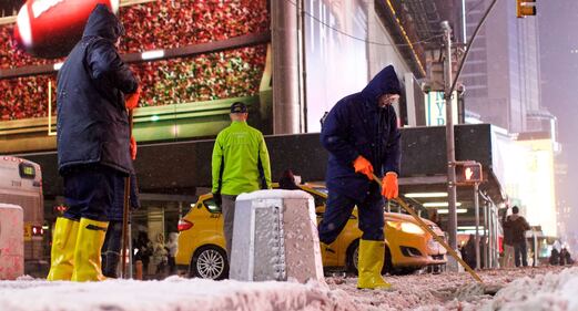 New York deserta per la tempesta 11