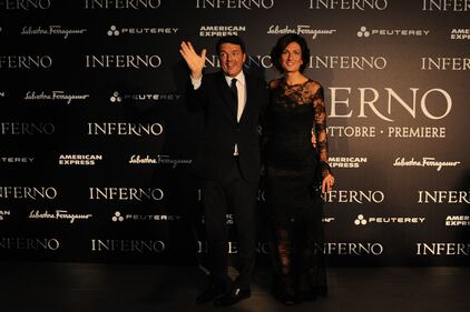 Matteo Renzi alla prima di "Inferno" di Ron Howard 7
