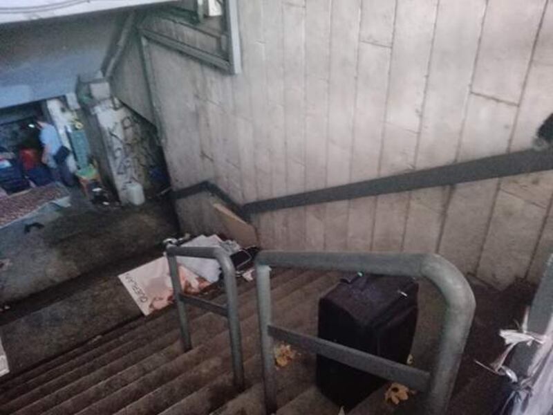 Roma, il degrado del quartiere Porta Pia 17