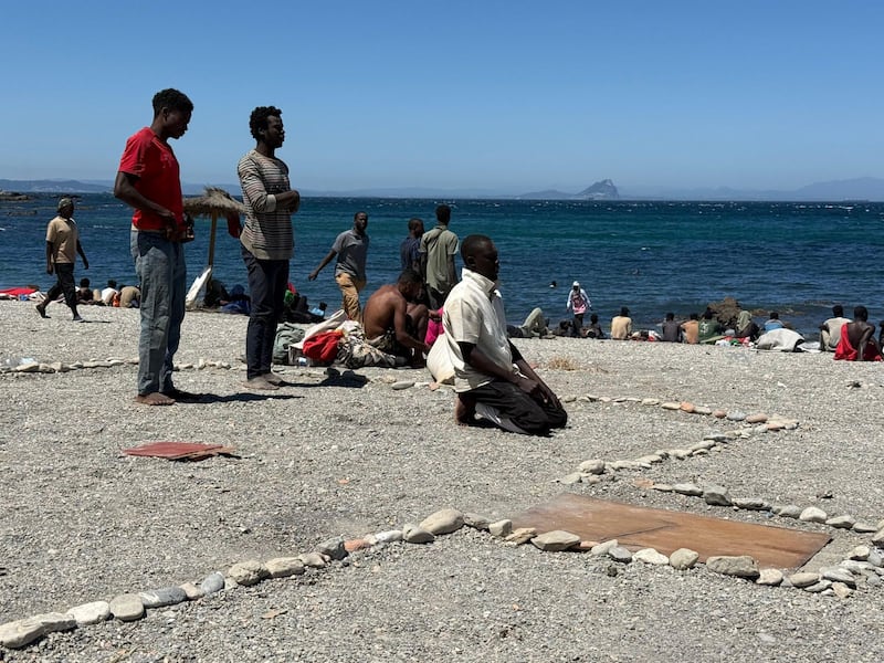 Moschea improvvisata Ceuta
