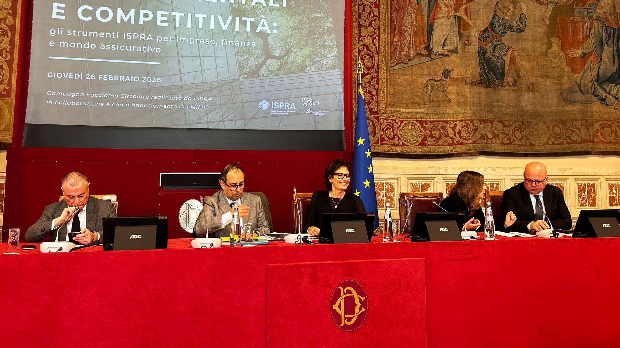 Ispra presenta alla Camera la "Piattaforma per la sostenibilità della finanza e delle imprese"