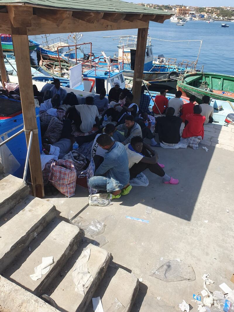 Nuovo sbarco a Lampedusa: così l'Isola esplode 1