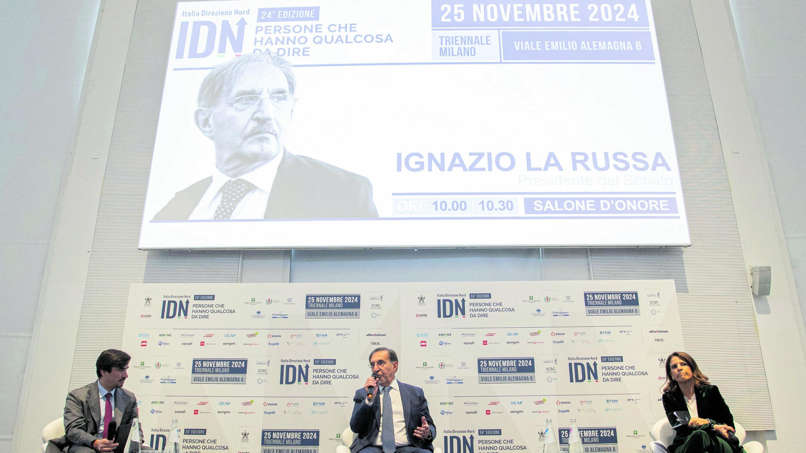 La Russa: "Lupi è in corsa". Salvini: "No al toto nomi"