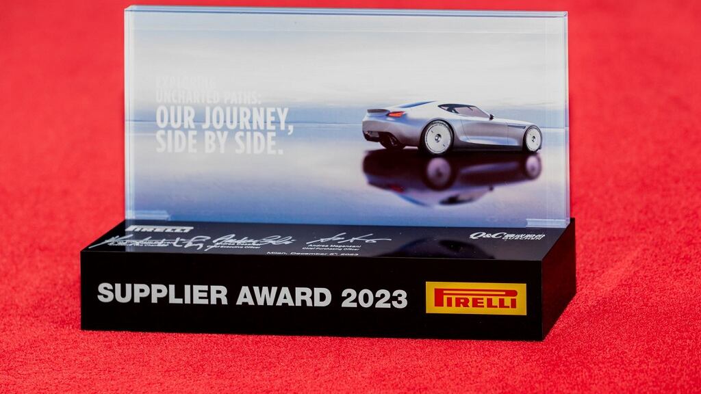 Pirelli premia i 5 migliori fornitori del 2023