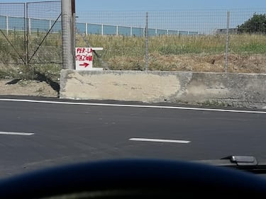 Nuova Tav ad Afragola, i cartelli stradali sono "fai-da-te" 1