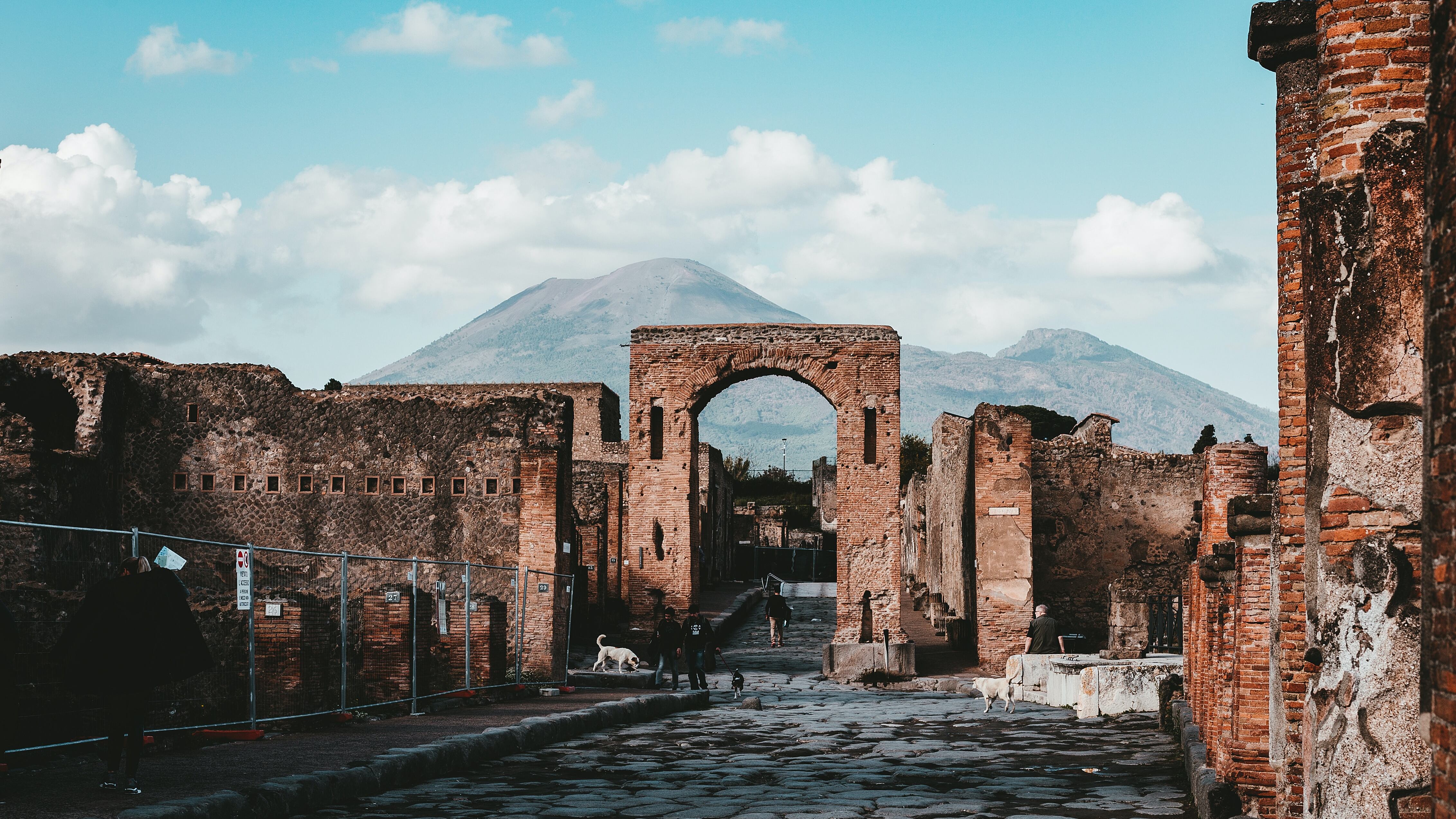 Pompei, la città perduta distrutta dal Vesuvio