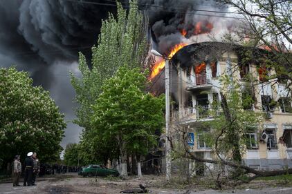 Morti e feriti negli scontri a Mariupol 13
