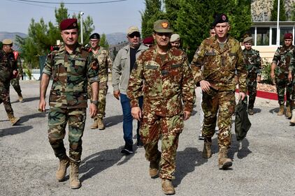 Comandante Figliolo, la tre giorni in Iraq tra incontri istituzionali e visita ai militari italiani 12
