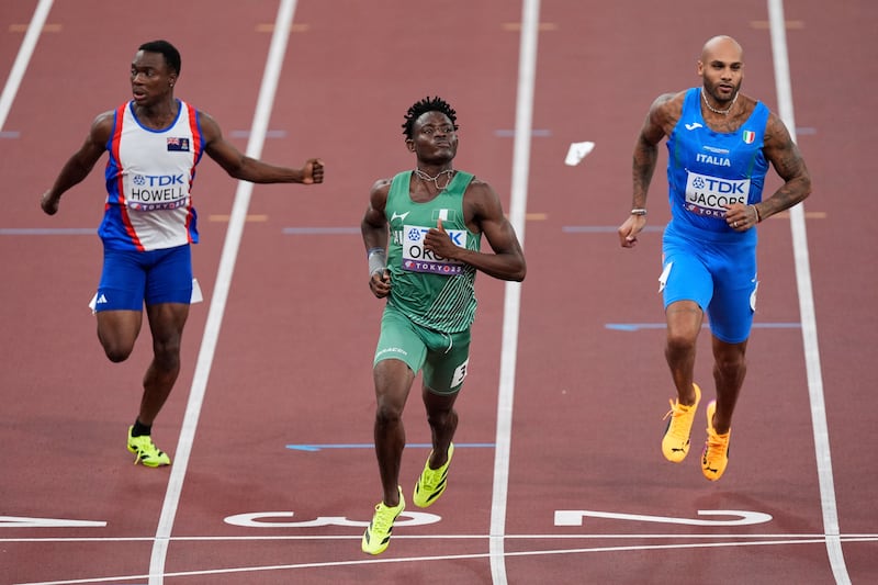 Tokyo 2025 Jacobs batterie 100m 2