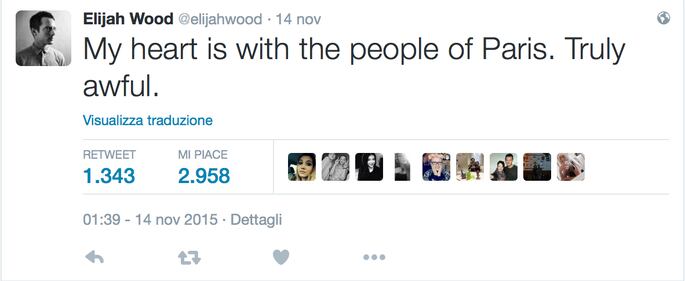 Attentati di Parigi: la reazione dei VIP su Twitter 46