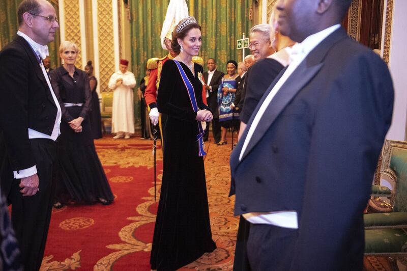 Kate Middleton, le foto al ricevimento di Buckingham Palace 2