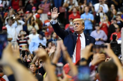 Donald Trump in campagna elettore in Florida 5