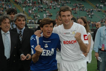 La Partita del Cuore, Morandi e Shevchenko