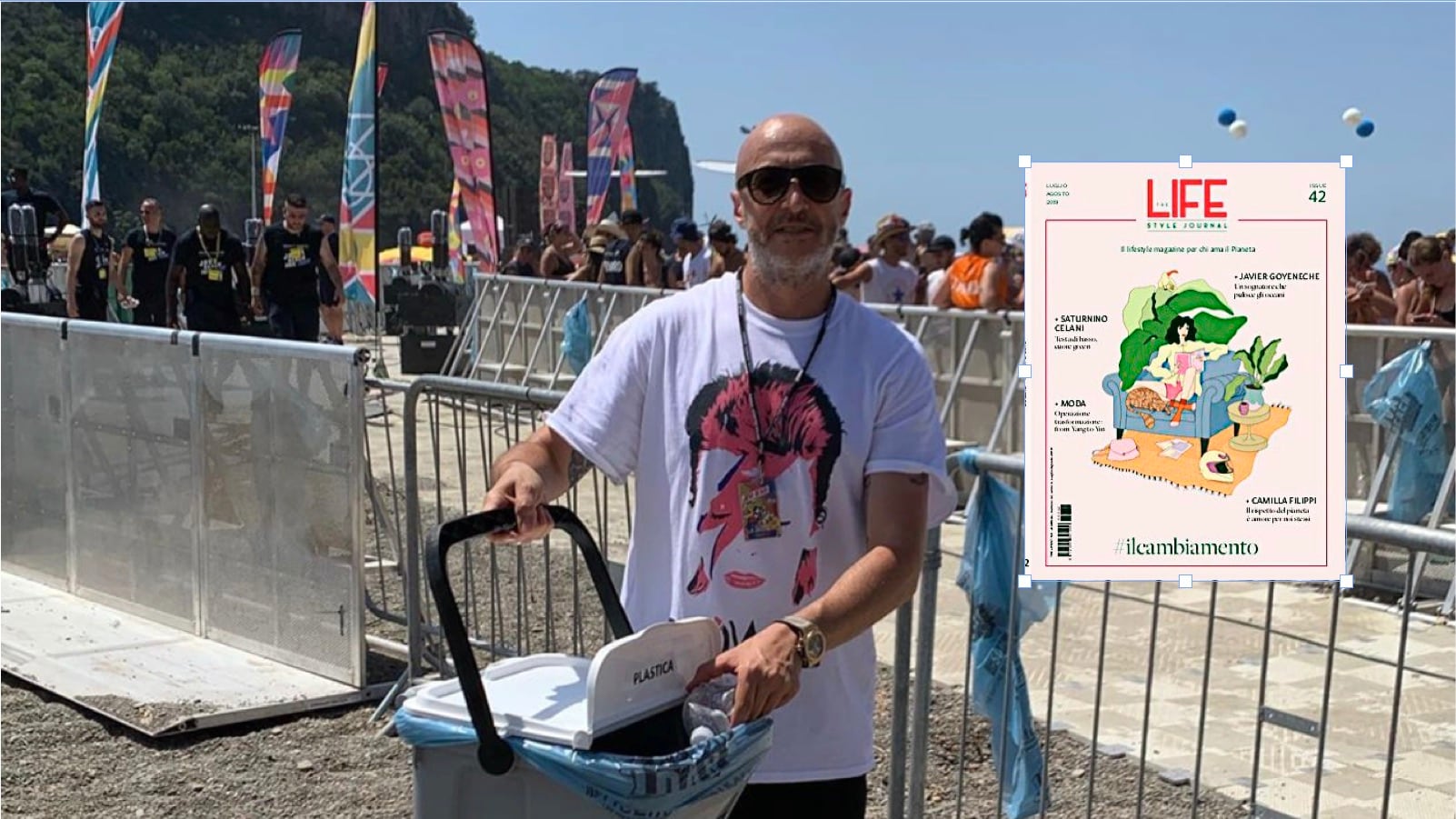 Saturnino il bassista “eco-sostenibile” di Jovanotti si racconta