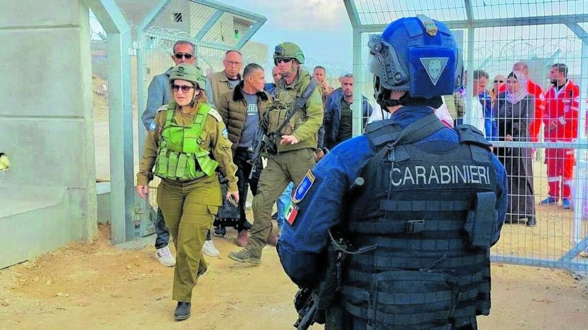 I nostri militari già pronti a tornare al valico di Rafah per sorvegliare la frontiera