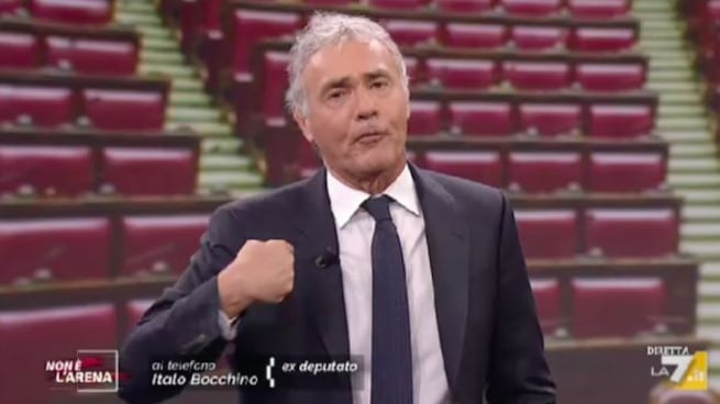 "Hai la bava...", "Informati" Scintille tv Giletti-Bocchino