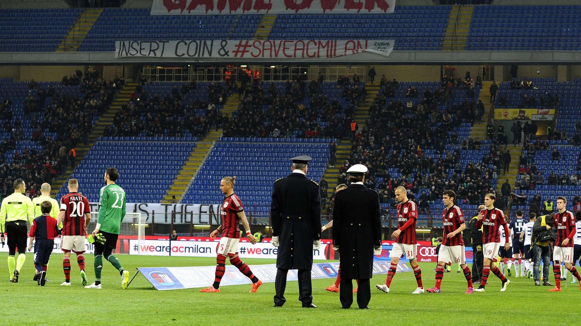 Il Diavolo non sbanda... in curva