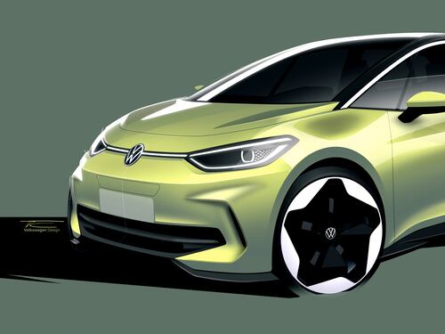 Volkswagen ID.3, i bozzetti del restyling