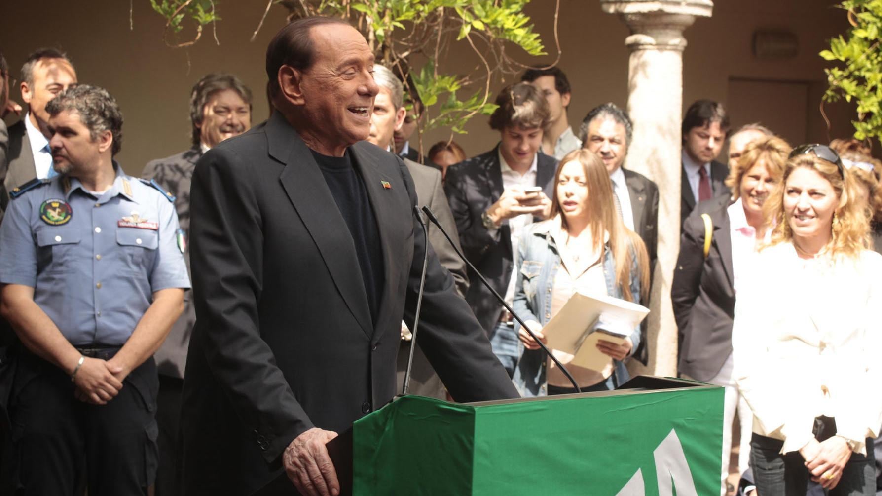 Berlusconi: "Oggi la sinistra è più pericolosa che nel '94"