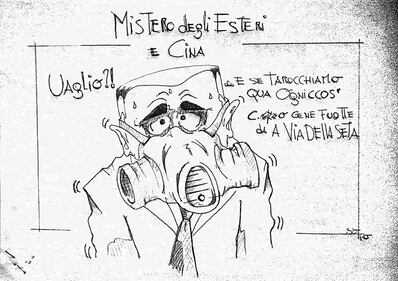 La vignetta del giorno - Di Maio e la Via della Seta 1