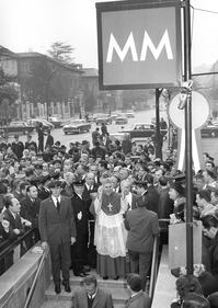 Milano, 60 anni di metro rossa. È festa per l'anniversario della M1 4