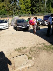 L'intervento della Polizia Locale al Camping River 7