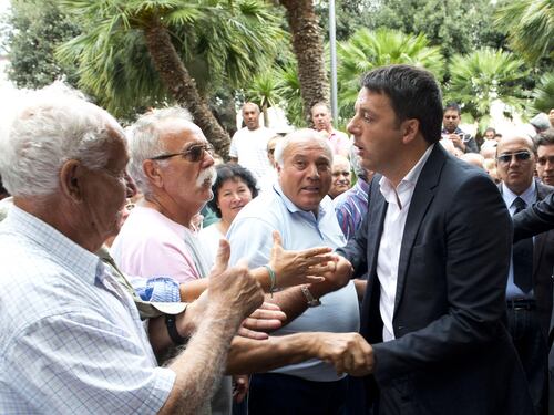 Renzi ai cittadini del Gargano alluvionato: "Non vi lascerò soli"