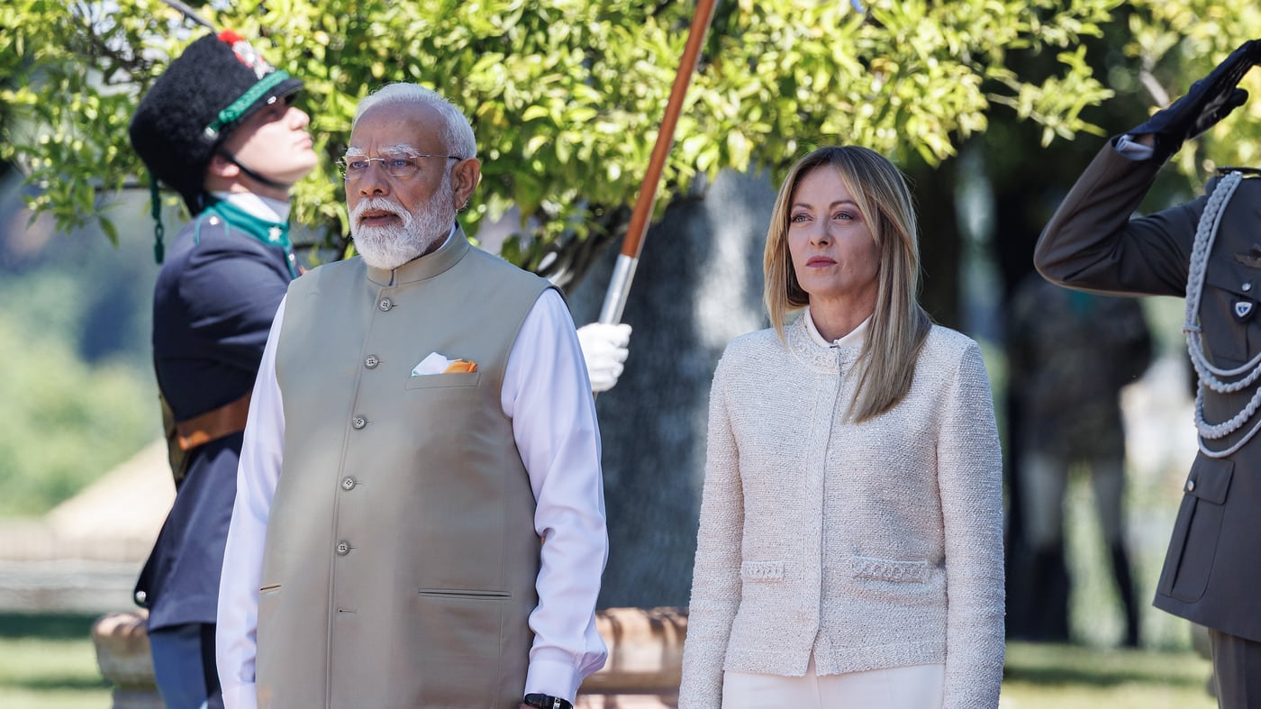 Meloni accoglie Modi a Roma. "Tra Italia e India partenariato strategico speciale"