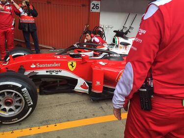 Ferrari, debutta Halo: la "gabbia" per la testa 1