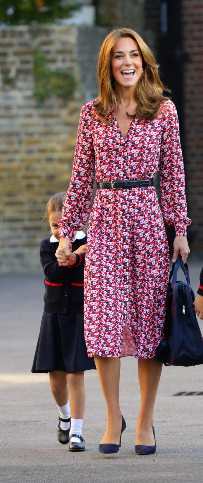Kate Middleton, nuovo look a fiori: foto 6