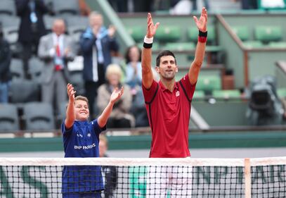 Lo splendido regalo di Djokovic al giovane raccattapalle 17