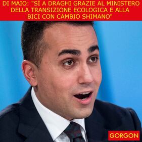 Ecco la satira del giorno. L'Ok di Di Maio a Draghi 1