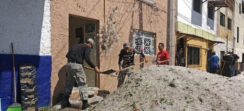 Messico, un'eccezionale grandinata ha sepolto Guadalajara 2