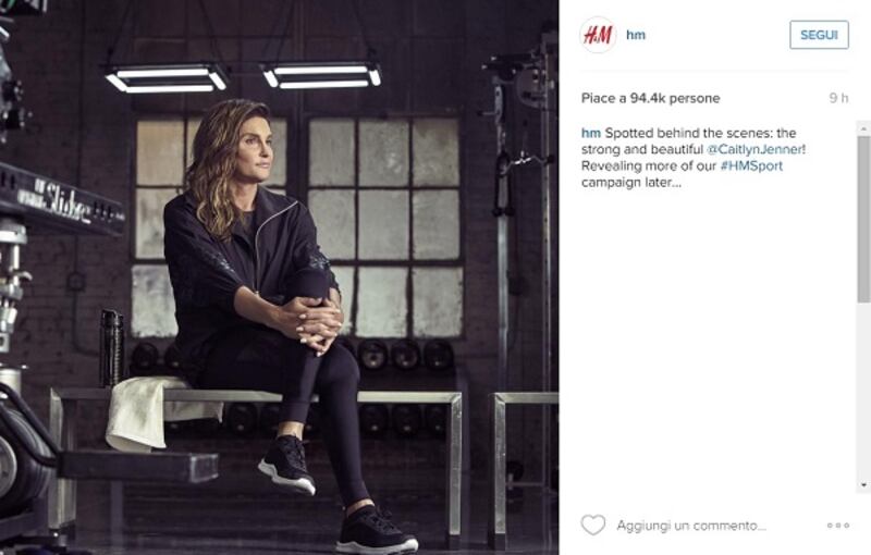 Caitlyn Jenner, ecco il nuovo volto della collezione H&M Sport 2016: foto 2
