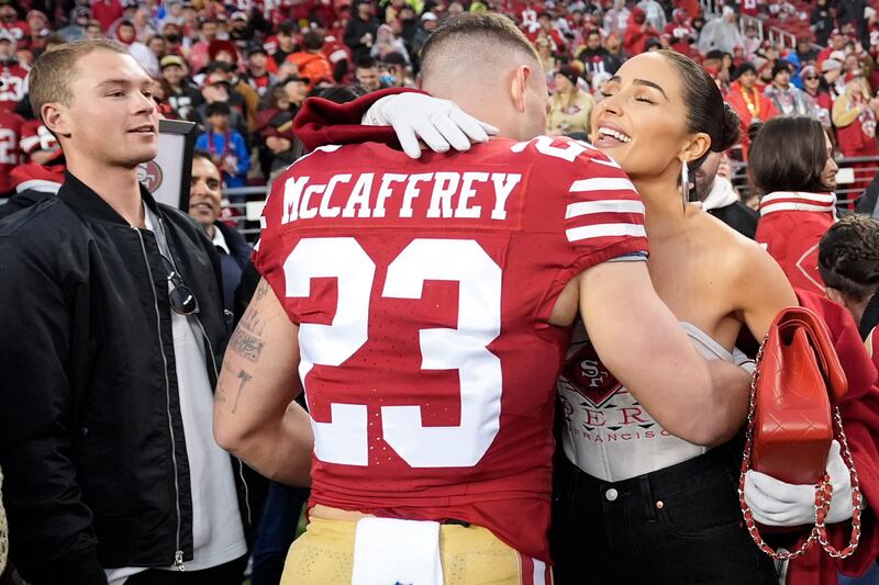 McCaffrey 49ers Lions 2024