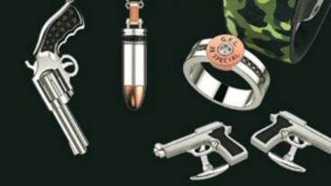 Ecco i gioielli a forma di pistola a favore della legittima difesa