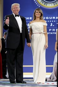 Melania Trump, First Lady da un anno: tutti i look 4