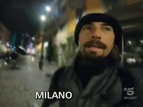 Un'aggressione choc a Milano Brumotti preso a "bottigliate"
