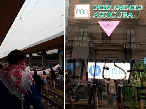 Città vandalizzata e stazione bloccata: i pro Palestina gettano Torino nel caos
