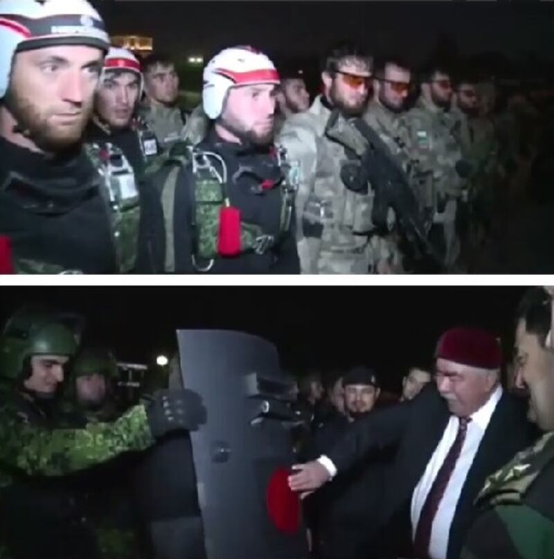 L'incontro tra Kadyrov e il vicepresidente dell'Afghanistan 4