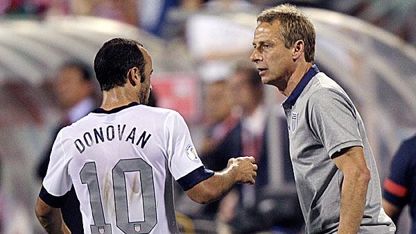 Donovan dopo la rabbia, torna a tifare Usa